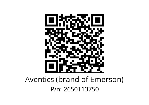   Aventics (brand of Emerson) 2650113750