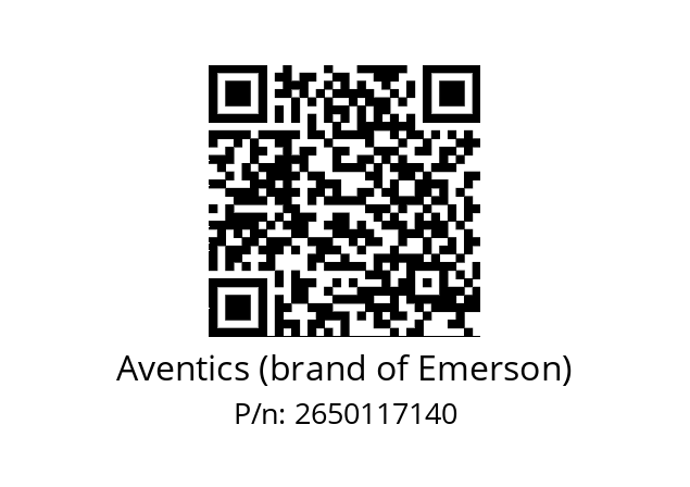   Aventics (brand of Emerson) 2650117140