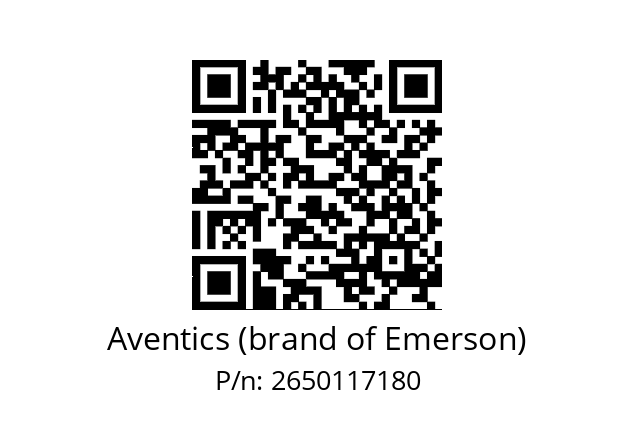   Aventics (brand of Emerson) 2650117180