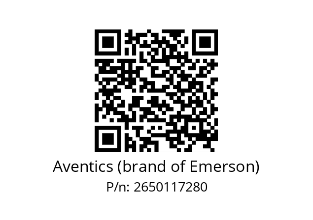   Aventics (brand of Emerson) 2650117280