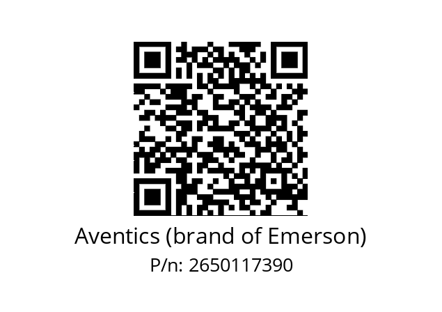   Aventics (brand of Emerson) 2650117390