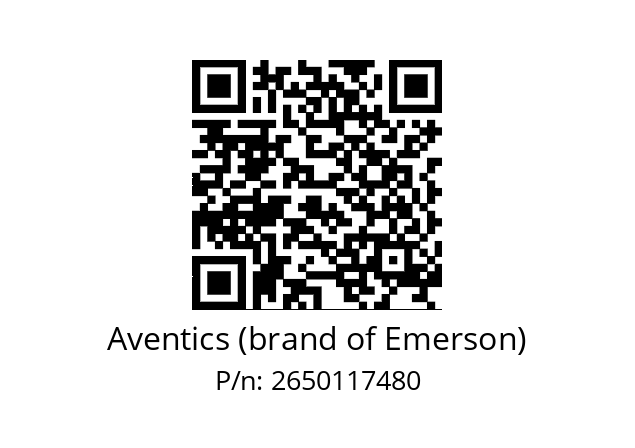   Aventics (brand of Emerson) 2650117480