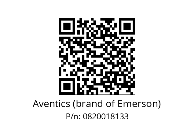   Aventics (brand of Emerson) 0820018133