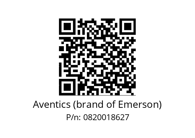   Aventics (brand of Emerson) 0820018627