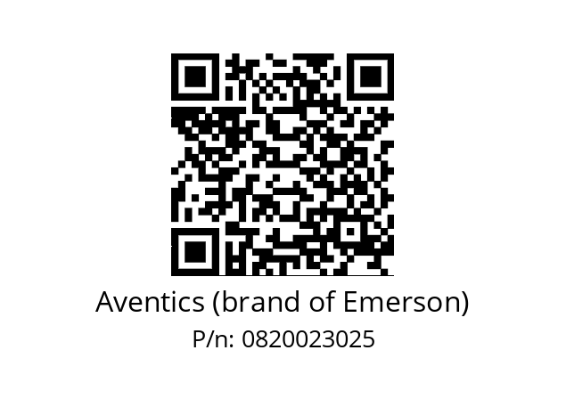   Aventics (brand of Emerson) 0820023025