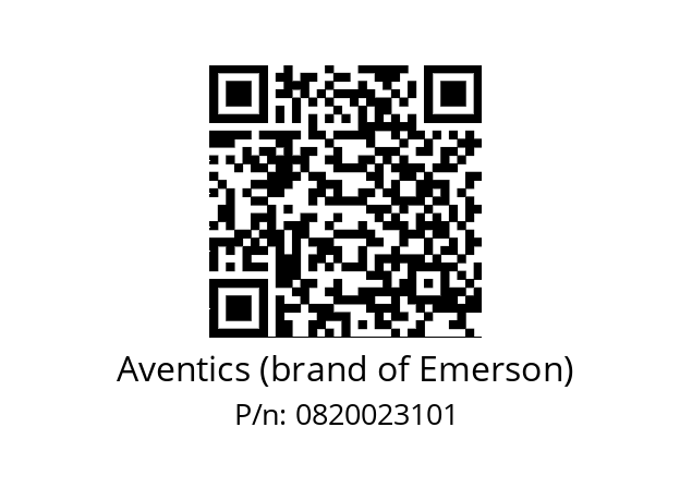   Aventics (brand of Emerson) 0820023101