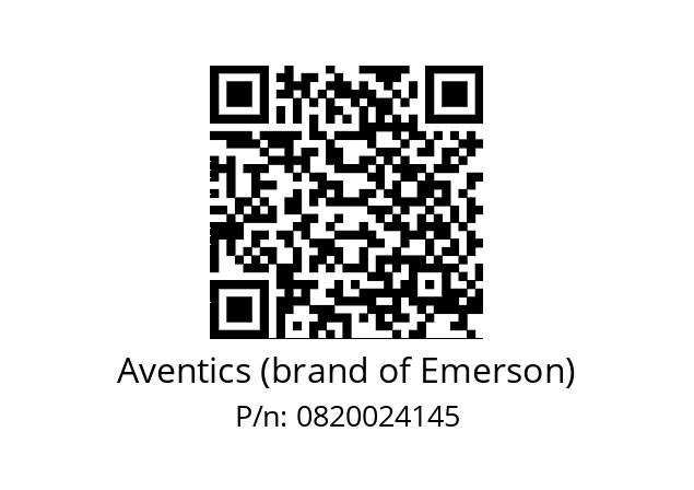   Aventics (brand of Emerson) 0820024145