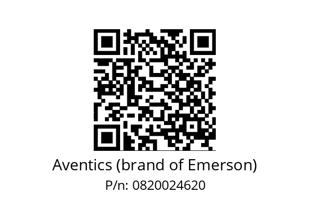   Aventics (brand of Emerson) 0820024620