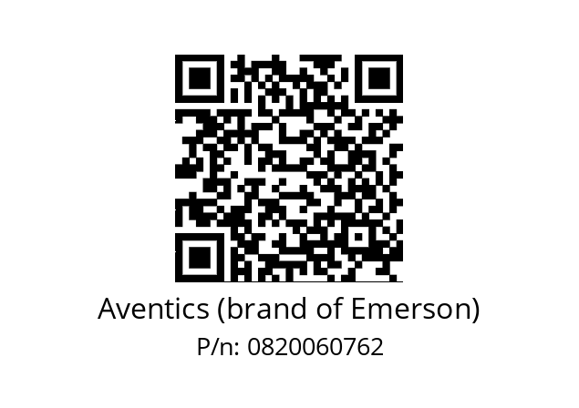   Aventics (brand of Emerson) 0820060762