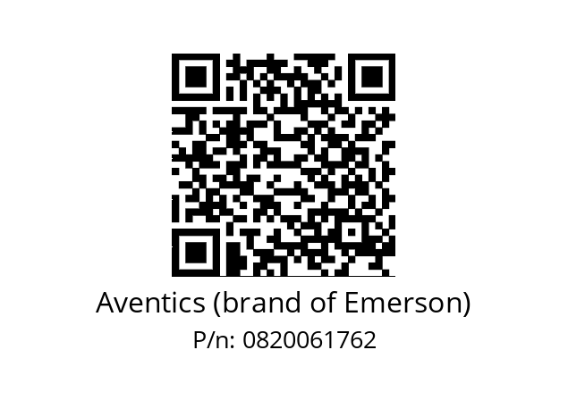   Aventics (brand of Emerson) 0820061762