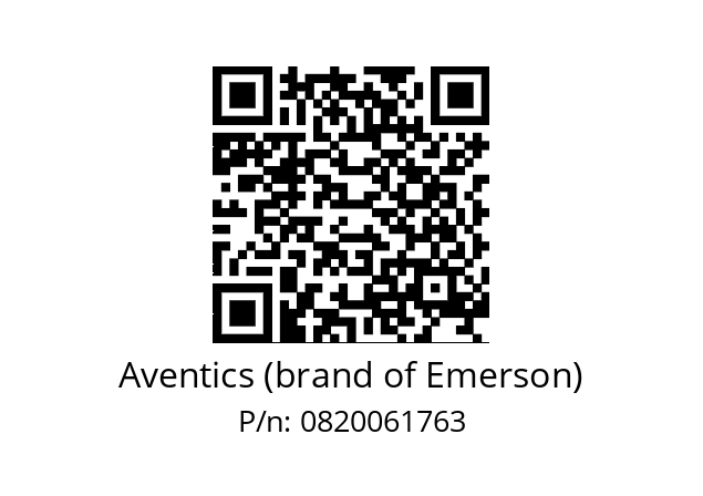   Aventics (brand of Emerson) 0820061763