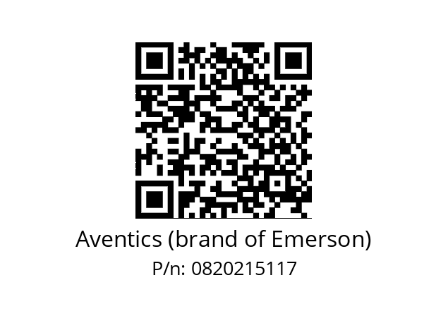   Aventics (brand of Emerson) 0820215117