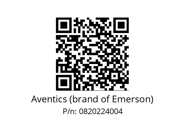   Aventics (brand of Emerson) 0820224004