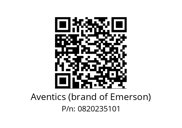   Aventics (brand of Emerson) 0820235101