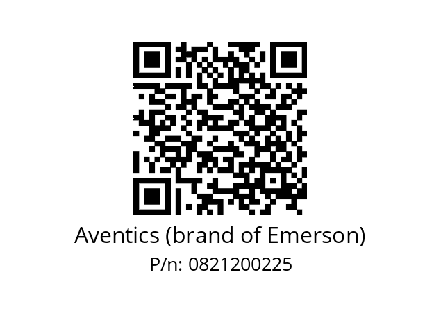   Aventics (brand of Emerson) 0821200225