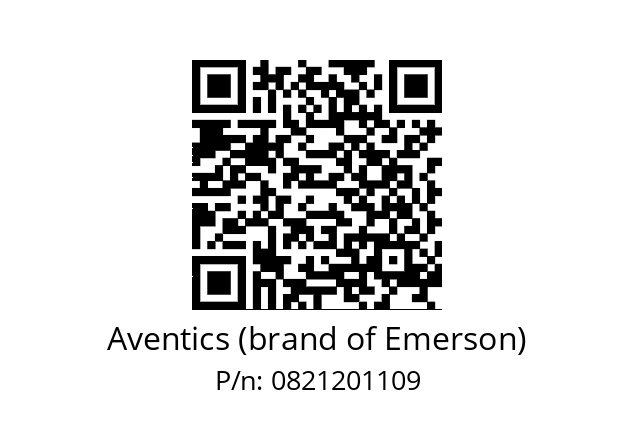   Aventics (brand of Emerson) 0821201109