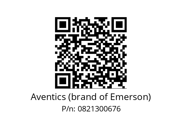   Aventics (brand of Emerson) 0821300676