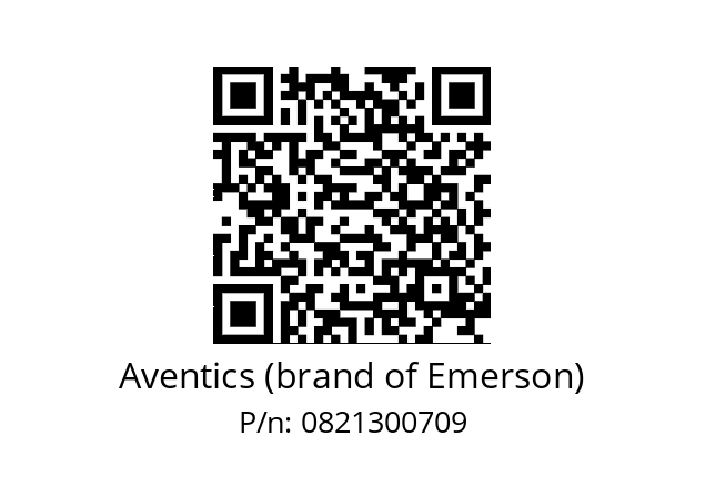   Aventics (brand of Emerson) 0821300709