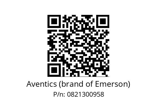   Aventics (brand of Emerson) 0821300958