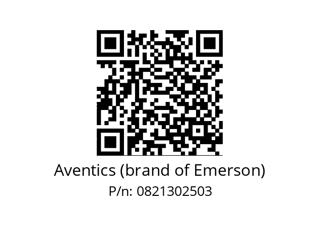   Aventics (brand of Emerson) 0821302503