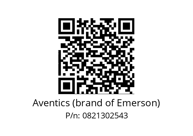   Aventics (brand of Emerson) 0821302543