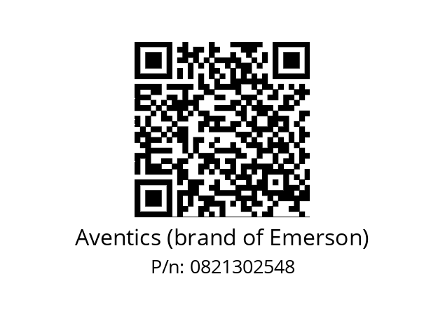   Aventics (brand of Emerson) 0821302548