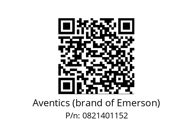   Aventics (brand of Emerson) 0821401152