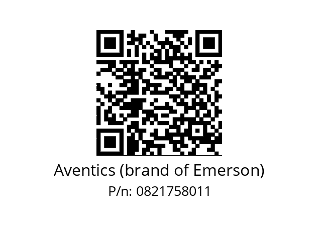   Aventics (brand of Emerson) 0821758011