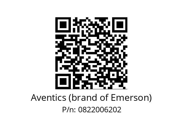   Aventics (brand of Emerson) 0822006202