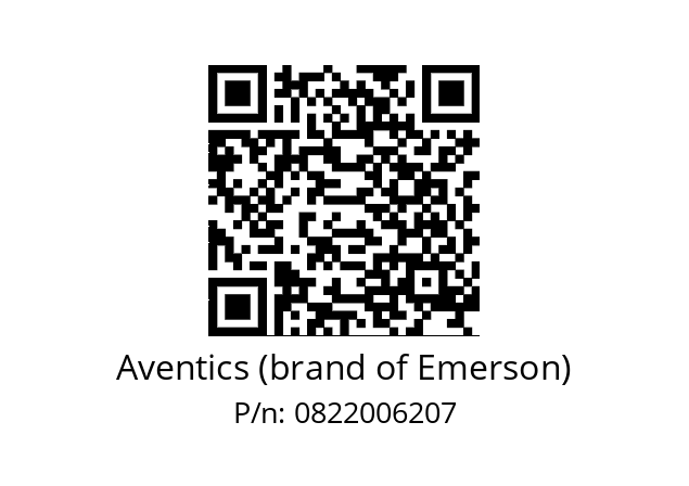   Aventics (brand of Emerson) 0822006207