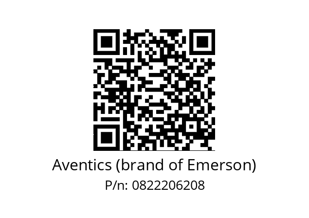   Aventics (brand of Emerson) 0822206208