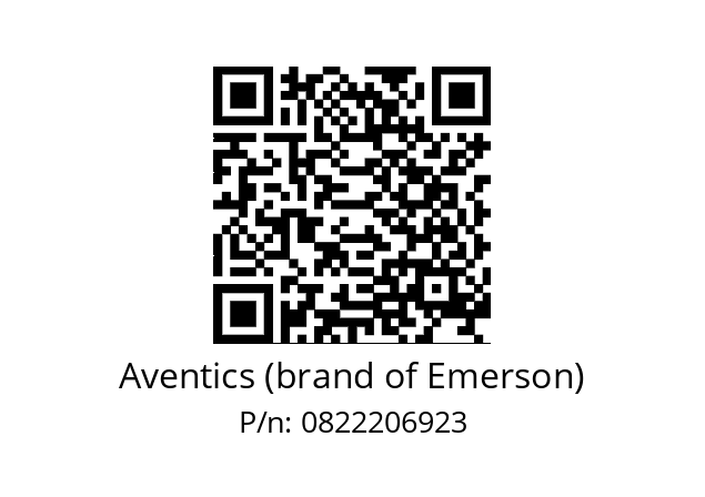   Aventics (brand of Emerson) 0822206923