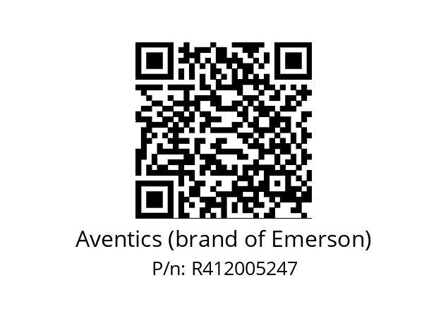   Aventics (brand of Emerson) R412005247