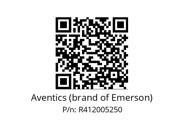   Aventics (brand of Emerson) R412005250