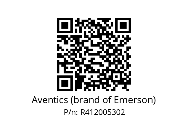   Aventics (brand of Emerson) R412005302