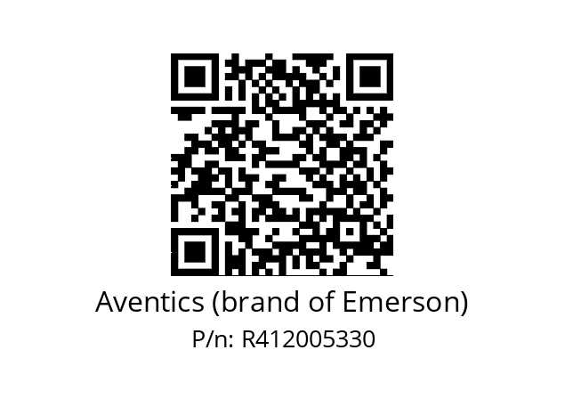   Aventics (brand of Emerson) R412005330