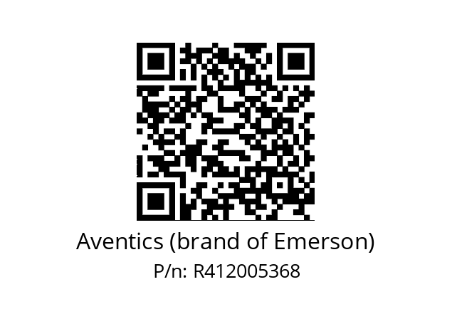   Aventics (brand of Emerson) R412005368