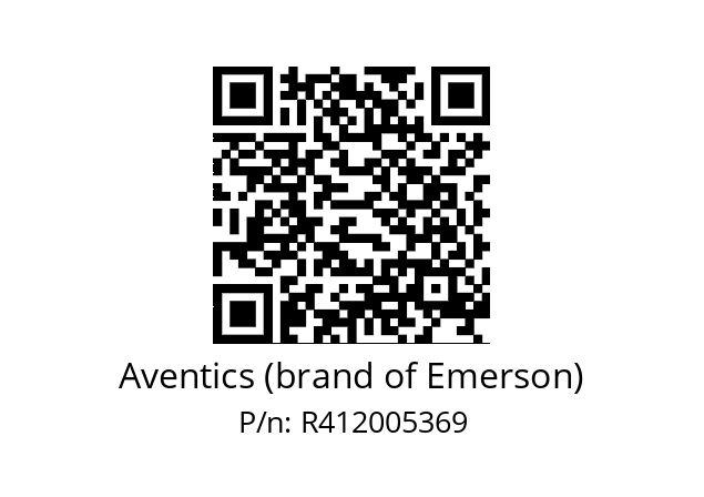   Aventics (brand of Emerson) R412005369