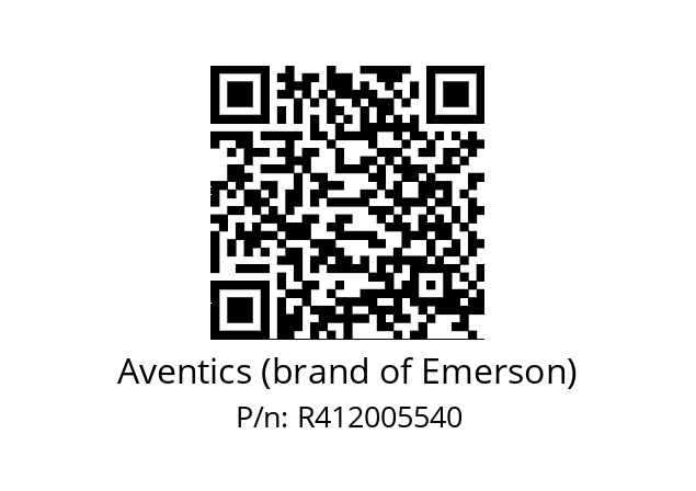   Aventics (brand of Emerson) R412005540