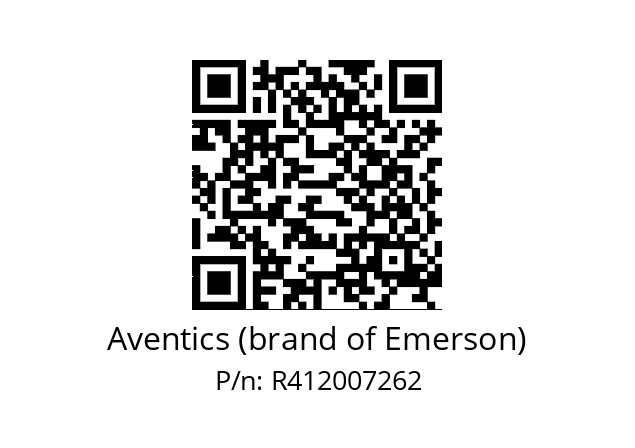   Aventics (brand of Emerson) R412007262