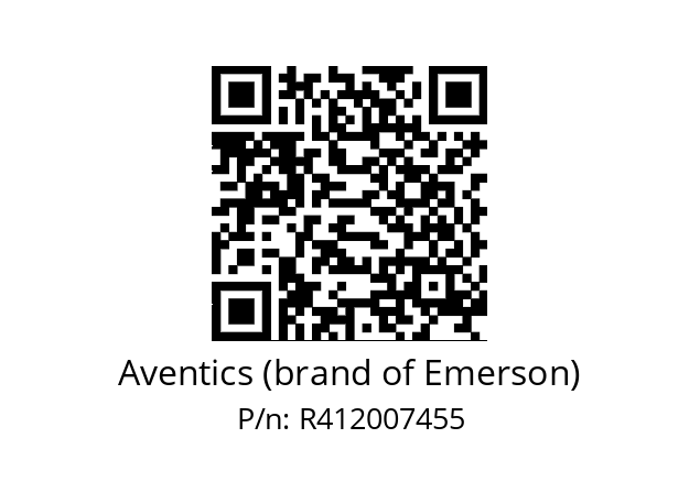   Aventics (brand of Emerson) R412007455