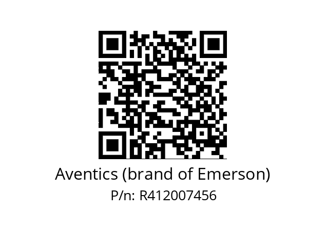   Aventics (brand of Emerson) R412007456