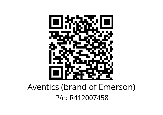   Aventics (brand of Emerson) R412007458