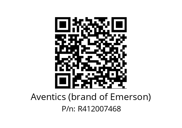   Aventics (brand of Emerson) R412007468