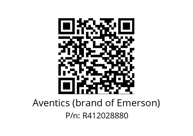   Aventics (brand of Emerson) R412028880