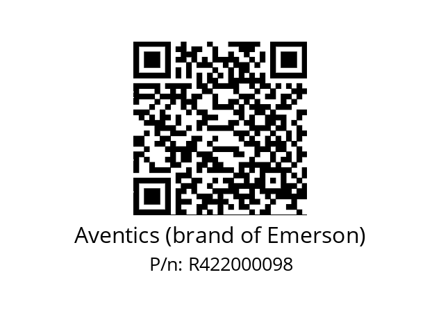   Aventics (brand of Emerson) R422000098