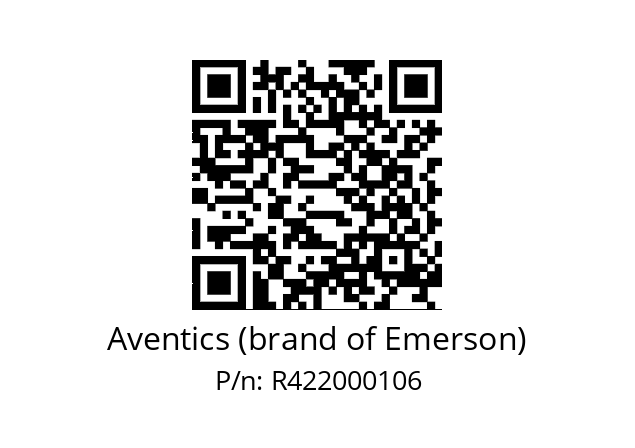   Aventics (brand of Emerson) R422000106