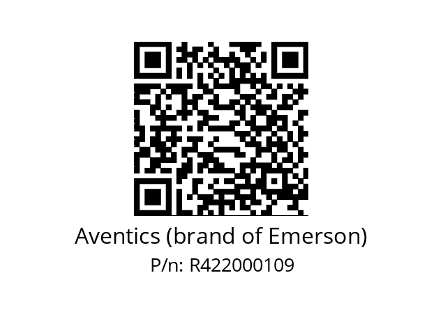   Aventics (brand of Emerson) R422000109