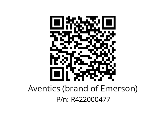   Aventics (brand of Emerson) R422000477