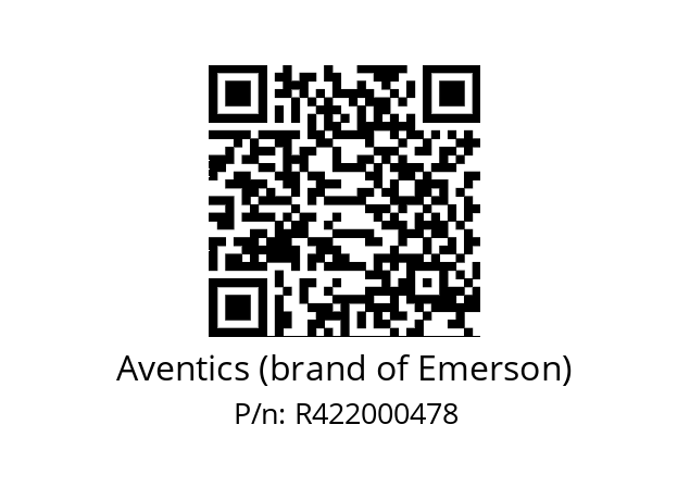   Aventics (brand of Emerson) R422000478